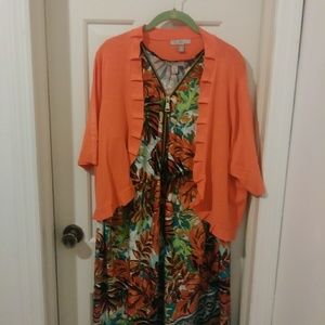 Pretty Orange Shrug
